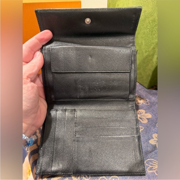 Prada Black Satin wallet - Picture 6 of 11